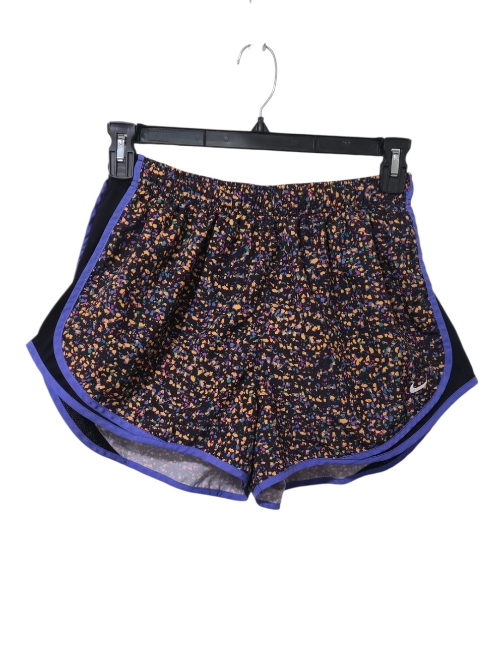 Nike Dri-Fit Tempo Icon Clash Confetti Running Shorts Woman L Activewear Tennis